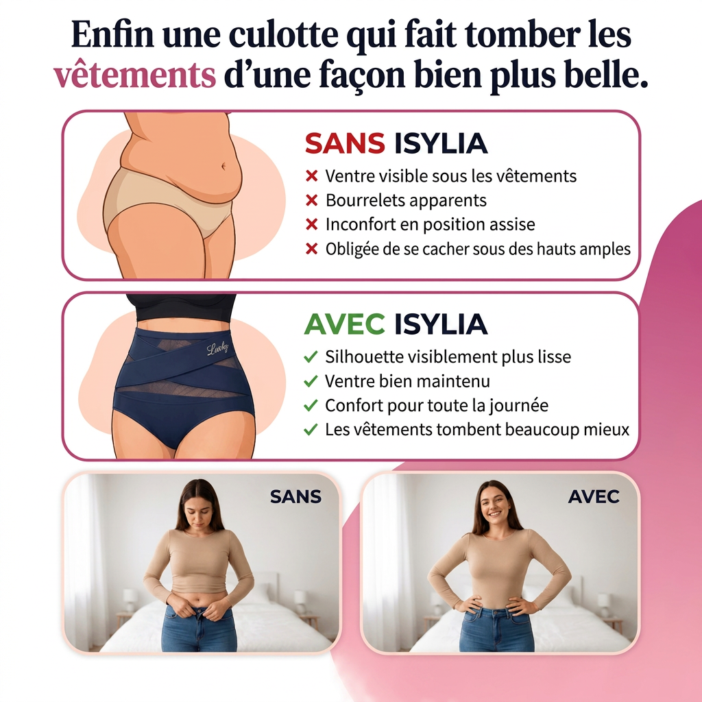 Culotte gainante taille haute