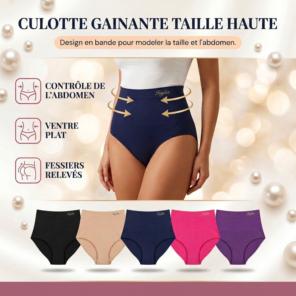 Culotte gainante taille haute