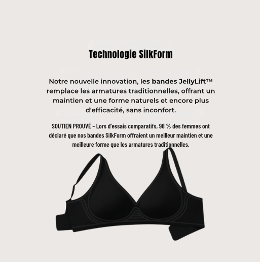 Soutien-gorge sans armatures