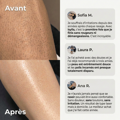 Rasoir 2 en 1 Norelle pour le maillot et le corps